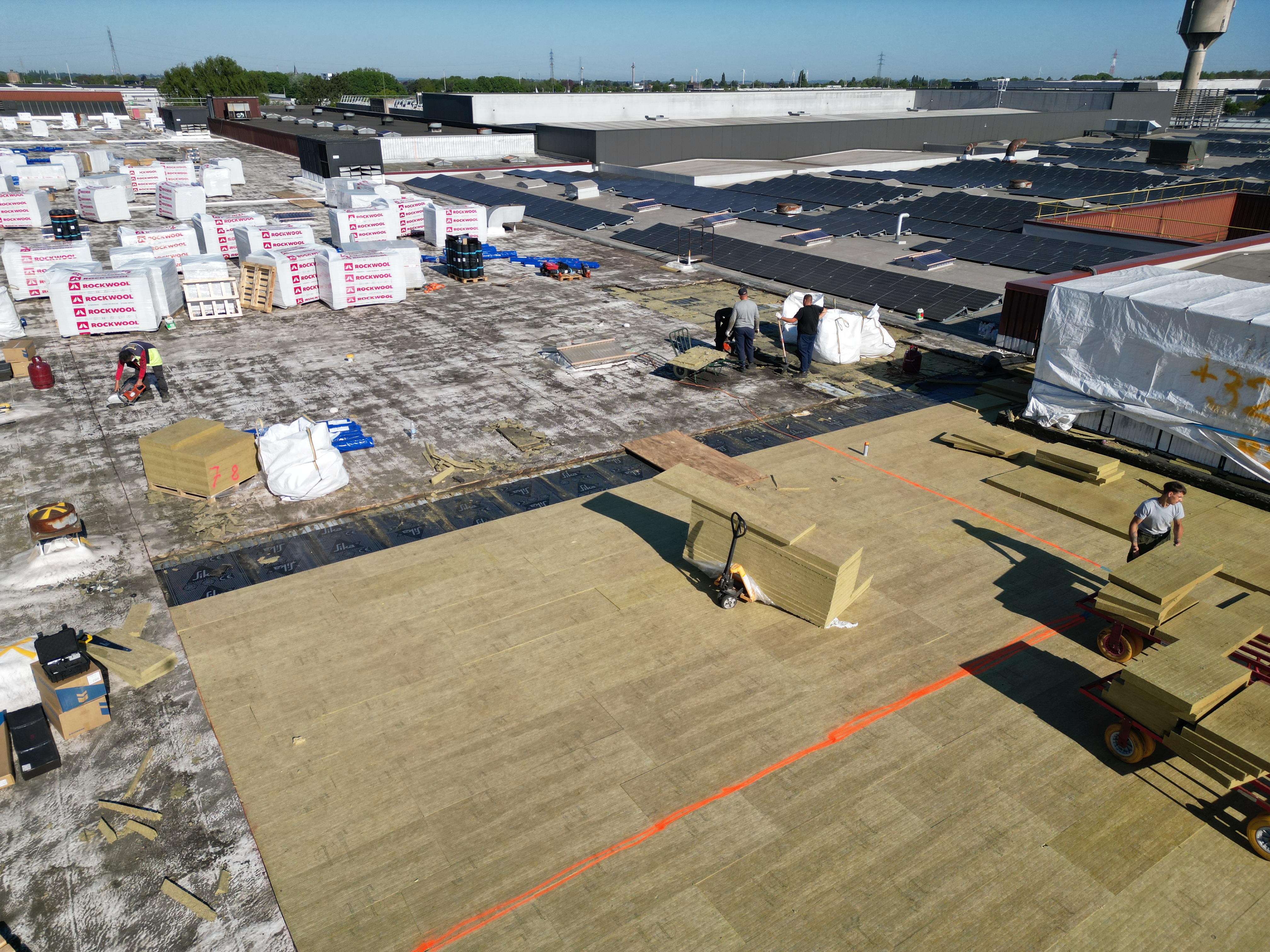 Renovatie van platte daken: waterdichting en isolatie — Vincent Piront SA